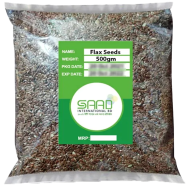 Saad Organic Brown Flax Seed - 500gm