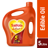 Saffola Active Oil (Blended Edible Vegetable Oil) 5 Litre