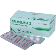 Salmolin-L 2 mg - 10's Strip Tablet icon
