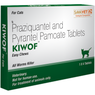 Sava Vet Kiwof Cat Dewormer Chewable Tablets - 1 Pcs icon