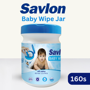 Savlon Baby Wipe Jar (160Pcs) - LI1J 