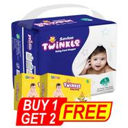 Savlon Twinkle Pant system Baby Diaper (L Size) (8-15 kg) (24 pcs) (2 pcs Twinkle baby Soap 75 gm) FREE - BUY 1 GET 2
