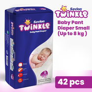 Savlon Twinkle Baby Pant Diaper Small 42 pcs image