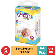 Savlon Twinkle Belt System Baby Diaper Small (0-8 kg) (44 Pcs) - HPBH