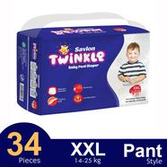 Savlon Twinkle Pant System Baby Diaper (XXL Size) (14-25kg) (34pcs) - HP94