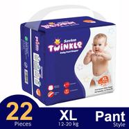 Savlon Twinkle Pant System Baby Diaper (XL Size) (12-20kg) (22pcs) - HP88