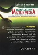 Scholar's Manual of Homoeopathic Materia Medica