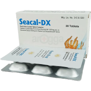 Seacal-DX 600mg 7's Strip Tablet icon