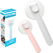 Self-Cleaning Slicker Brush for Dogs and Cats Remove Tangled Hair Particle Massage Pet Comb Improve Circulation