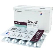 Sergel 40 mg 10's Strip Capsule