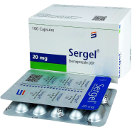 Sergel 20 mg - 10's Strip Capsule icon