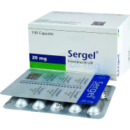 Sergel 20 mg Capsule 10 Strip