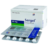 Sergel 20mg 10's Strip Tablets icon