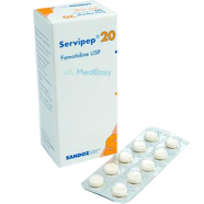 Servipep20 mg 10's Strip Tablet icon