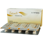 Seton 8 mg Tablet 10's Strip