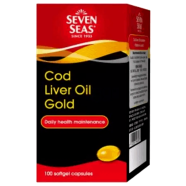 Seven Seas Cod Liver Oil Gold - 100 Capsules