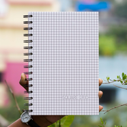 Sevendays Designer Series Graph/Grid Notebook