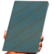 Sevendays Dhakai Muslin Forest Green Notebook - SN202403387