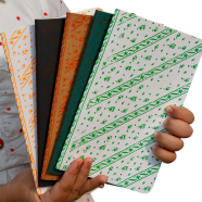 Sevendays Dhakai Muslin Notebook 5-Pack - SN202403387