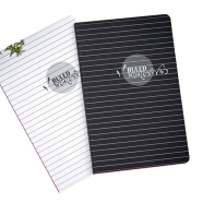 Sevendays Notes Ruled Rekhakito Black And White Lined Notebook 2-Pack - SN202405389