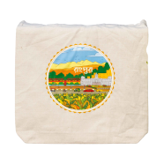 Sevendays Rangpur (Round) Canvas Tote Bag