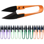 Sewing Scissors Carbon Steel Trimming Nipper Yarn Lightweight Thread Cutter Portable Mini Embroidery Clipper Stitching Snip for DIY-1Pcs