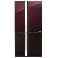 Sharp SJ-FS87V Non-frost Olive French Door Inverter Refrigerator - 724 Ltr