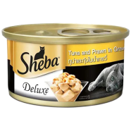 Sheba Cat Food tuna and prawn in gravy 85g icon