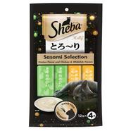 Sheba Treat Chicken Flavour(Chicken And Whitefish) 12GX4