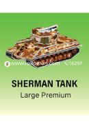 Sherman Tank - Puzzle (Code: Ms1690-1) - Large Premium