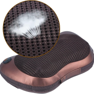 Shiatsu Deep Kneading Massage Pillow with Heat - for Neck, Back And Shoulder Pain Relief