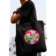 Shopno Jabe Bari Canvas Tote Bag