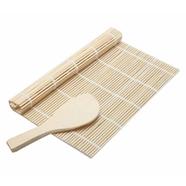 Shushi Set Rolling Mat With Spoon - C007515
