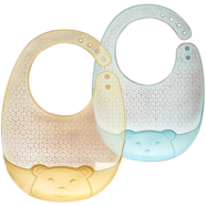 Silica Gel Light And Thin Children'S Waterproof Eating Bib For Supplementary Food Anti Dirty 1pcs icon