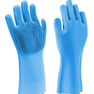 Silicon Dish Washing Kitchen Hand Gloves - 1Pair icon