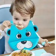 Silicone Baby Bibs with Food Catcher