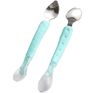 Silicone Baby Soft Head Spoon Children To Eat Spoon Supplementary Food Bowl Spoon -1pcs icon