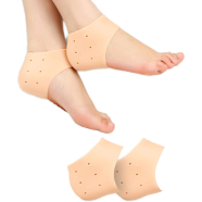Silicone Gel Heel Foot Protector,Plantar Fasciitis Foot Arch Support Ankle Pain Relief Socks-2 PCS(1 PAIRS) image