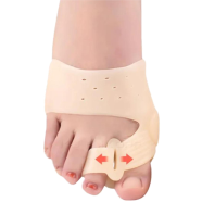 Silicone Gel Toe Separator Hallux Valgus Bunion Corrector Big Toe Straightener Thumb Valgus Protector Adjuster Feet Pads Relief