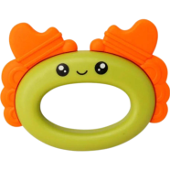 Silicone Head Crab Baby Hand Teether With jhunjhuni CN -1pcs