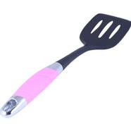 Silicone Heavy Duty Non Stick Spoon - Black and Pink