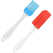 Silicone Oil And Spatula Pastry Brush-2 Pcs Set 