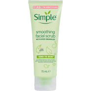 Simple Kind to Skin Smoothing Facial Scrub 75 ml - 5011451103894