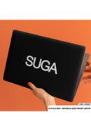 Simple Suga BTS Sticker Laptop Sticker image