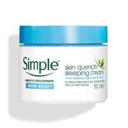 Simple Water Boost Skin Quench Sleeping Cream 50ML - 28709