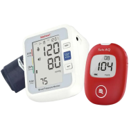 Sinocare Blood Pressure Monitor and Sinocare Safe AQ Smart Blood Glucose Meter COMBO PACK