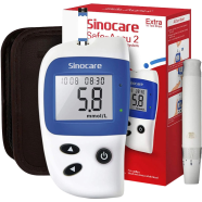 Sinocare Blood Sugar Monitor Safe Accu 2 With Advanced Technology, 200 Memory To Know Value Changes icon
