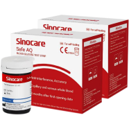 Sinocare Safe AQ Test Strip for Glucometer Blood Glucose Monitor (25 Pcs)