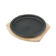 Sizzling Dish with Wooden Stand - YZJSM