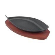 Sizzling Dish with Wooden Stand - VHBY